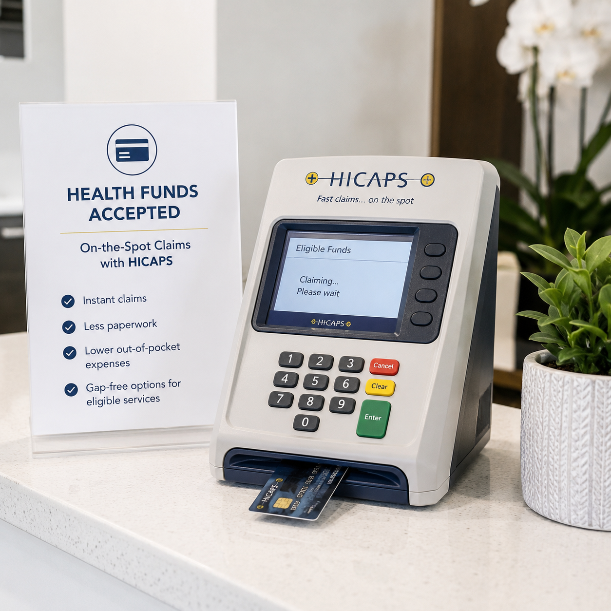 Health Funds Accepted
